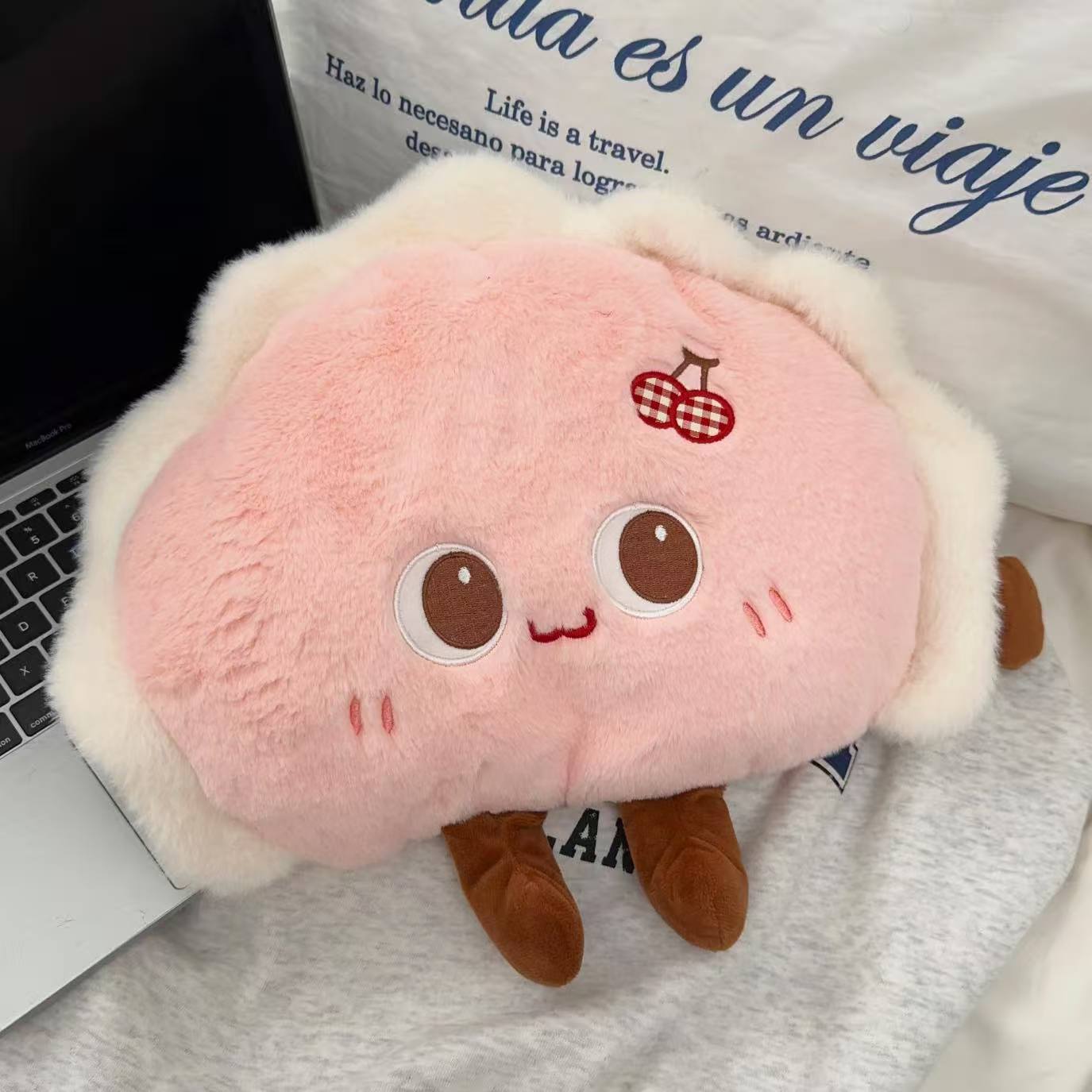 Cute Cartoon Dumpling-shaped Bottle, No Need Fill With Water, Rechargeable, Explosion-proof Electric Hot Water Bottle For Girls To_maomaolike.com