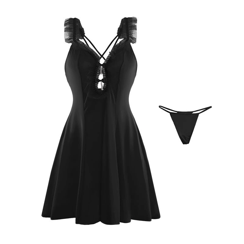 Sexy pijama, brace, slip dress, set, direct factory sales, wholesale, backless