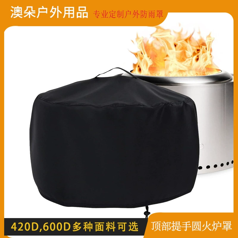 Трансграничный 420D600D водонепроницаемый снежный ремень с ручкой круглый огненный чехол печи крышка наружный двор пожарный гидрант крышка
