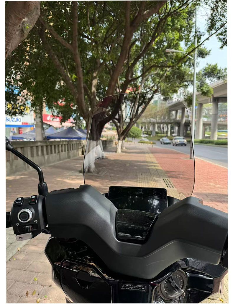 Suitable for Wuyang Honda Nwg150 Special Front Windshield Modification and Heightening Windshield Accessories