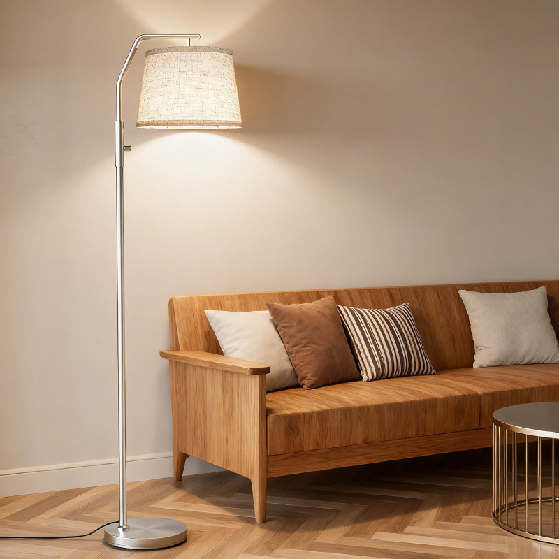 Cross-Border Living Room Floor Lamp Bedroom Lamp with Adjustable Head Vertical Lamp Office Nursery Study Decorative Lamp Cross-Border Living Room Floor Lamp Bedroom Lamp with Adjustable Head Vertical Lamp Office Nursery Study Decorative Lamp
