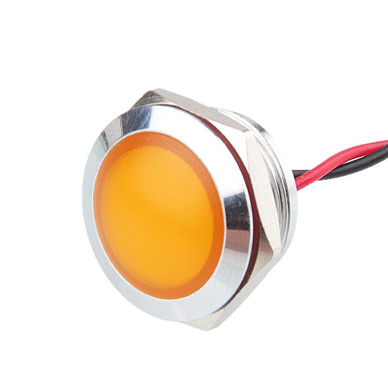 Wandu 金属インジケータライト 6/8/10/12/16/19/22 ミリメートル防水信号灯高輝度 LED 3V5V12V|undefined