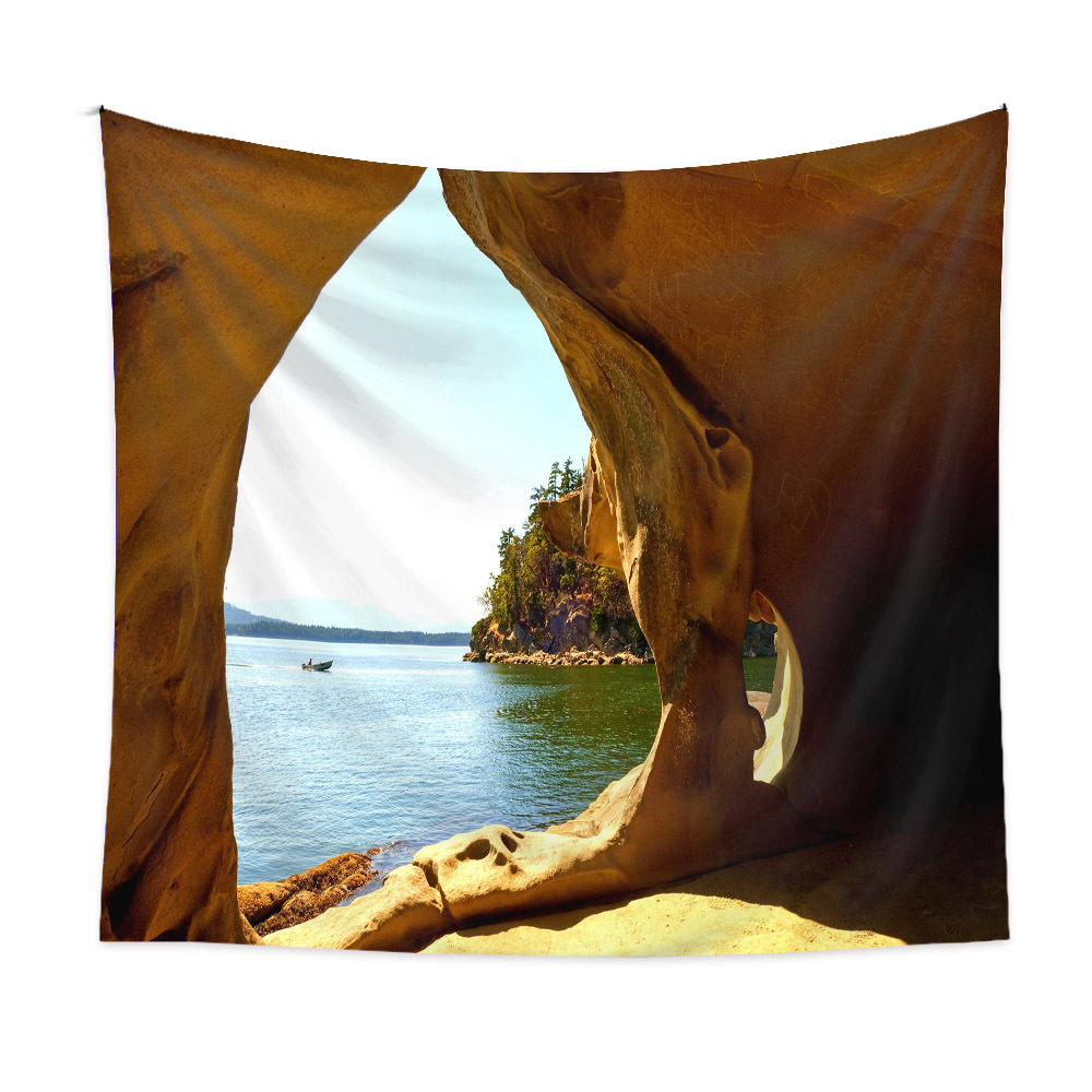 Bohemian Scenery Painting Wall Decoration Cloth Tapestry Wholesale Nihaojewelry display picture 212