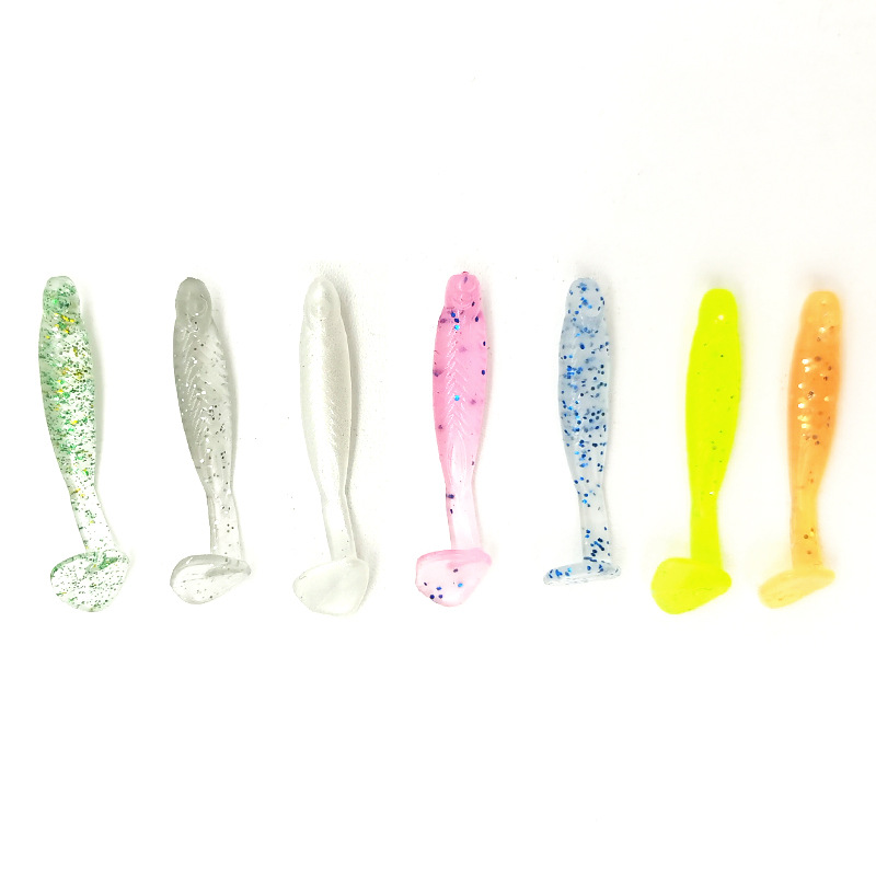 Soft Paddle Tail Fishing Lures Soft Baits Bass Trout Fresh Water Fishing Lure