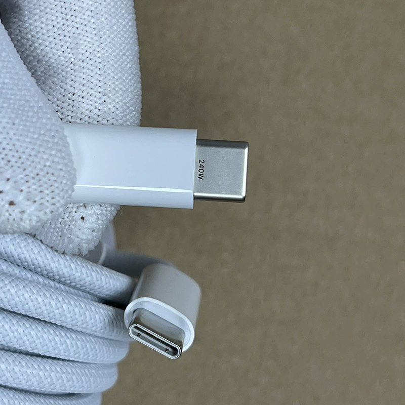 Плетёный зарядный кабель для Apple/Mac, 240W, 2 м, 240W