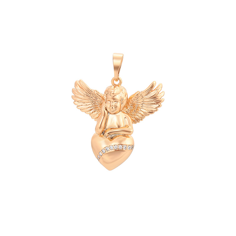 Xuping nicho transfronterizo de diseño de ángel amor colgante de aleación de cobre estilo retro personalidad colgante al por mayor