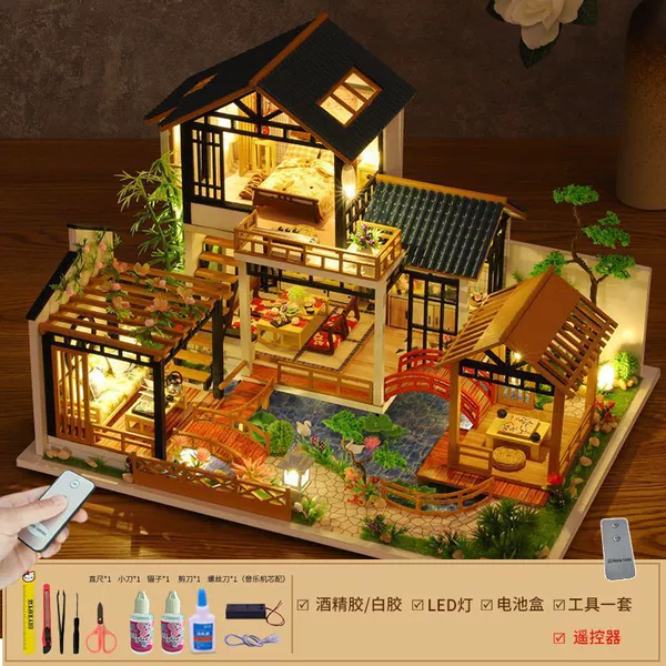 Linyuan Tianju+Tool Globe+Light+Remote Control
