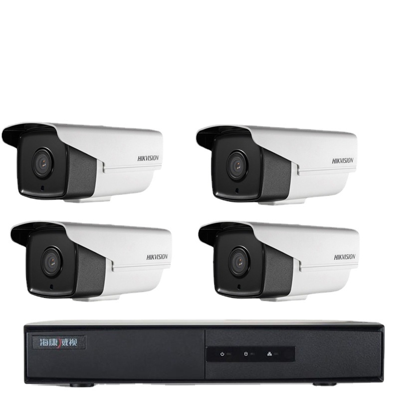 Kit de monitoreo POE de 4 millones de HPTV para supermercados de 4 vías, especialmente para hoteles familiares