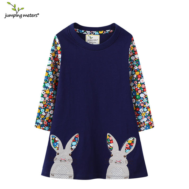 Cross-Border Children's Clothing 2026 Spring and Autumn New Girls' Dresses Baby European and American Long-Sleeved Knitted Dresses Distribution and Dropshipping