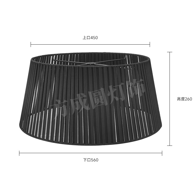 Pantalla de lámpara plisada cepillada de tela, lámpara de mesa redonda simple, lámpara de cabecera, lámpara de pie, lámpara de araña, pantalla de lámpara al por mayor