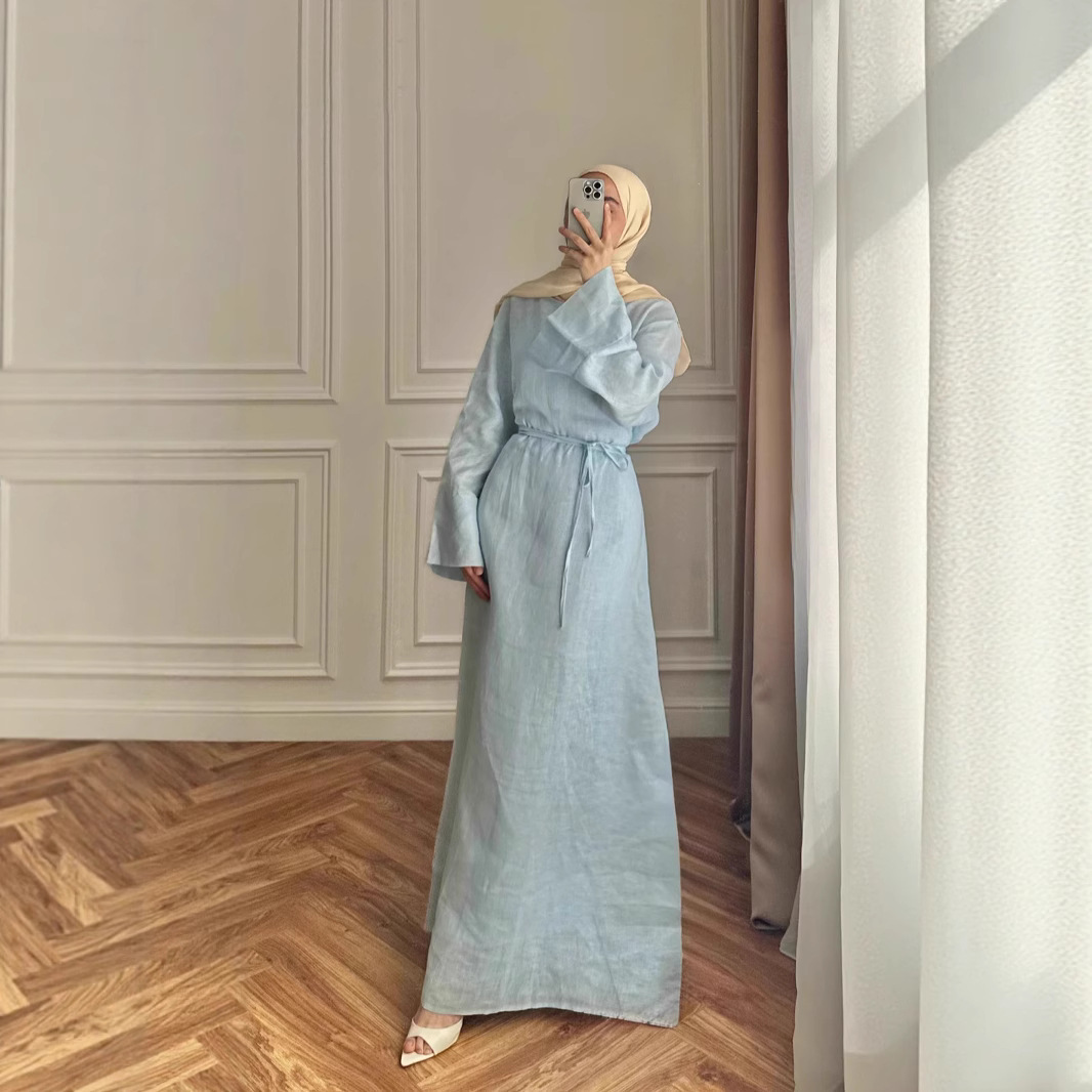 파란색