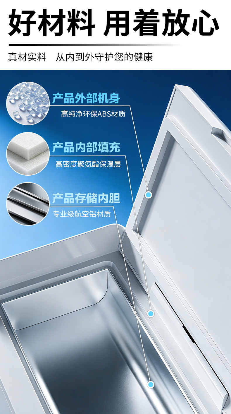 Xianke Mini Insulin Refrigerator Medicine Storage Box Portable Household Small Refrigerator Car Refrigerator