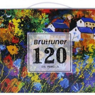 Набор цветных карандашей Brutfuner, 180 цветов, водорастворимые и масляные варианты