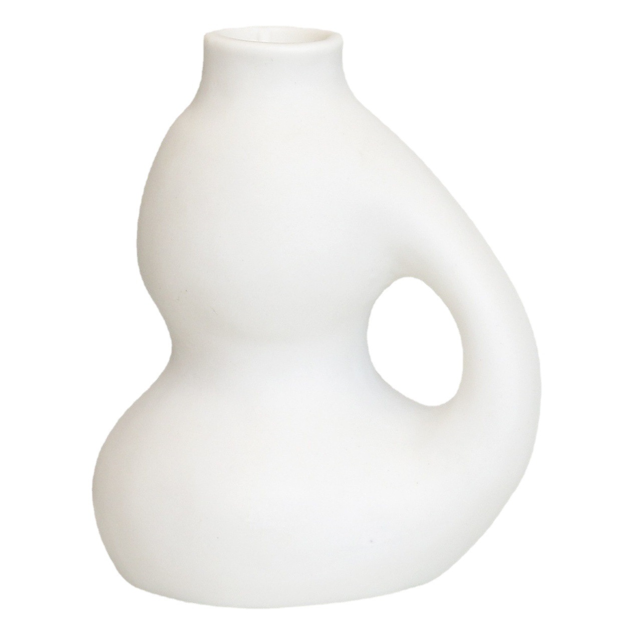 De estilo europeo simple estilo ins cerámica candelabro hogar creativo varilla cera base romántica mesa de comedor titular de la vela decoración del hogar