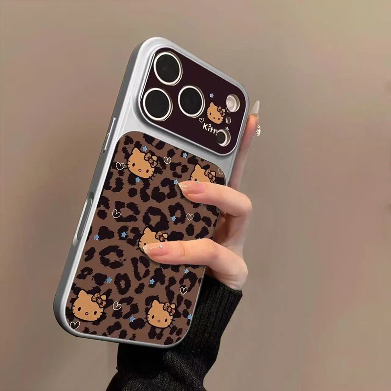 Leopard print case suitable for Samsung s23fe, s26ultra/s24plus, leather texture a56, soft case for Apple 17promax Leopard print case suitable for Samsung s23fe, s26ultra/s24plus, leather texture a56, soft case for Apple 17promax