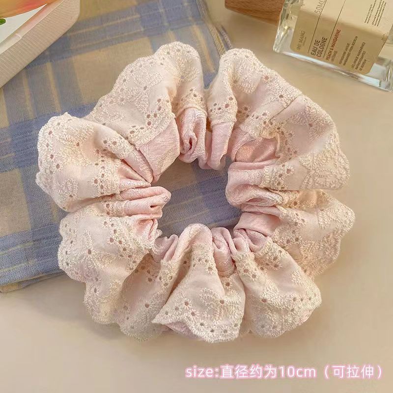 46＃双层蕾丝边【粉底】