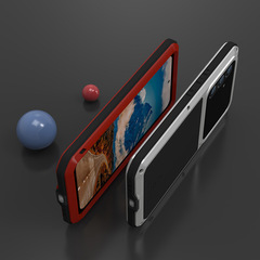 LOVE MEI跨境新款適用三星A54手機殼5G版三防保護套全包防摔金屬