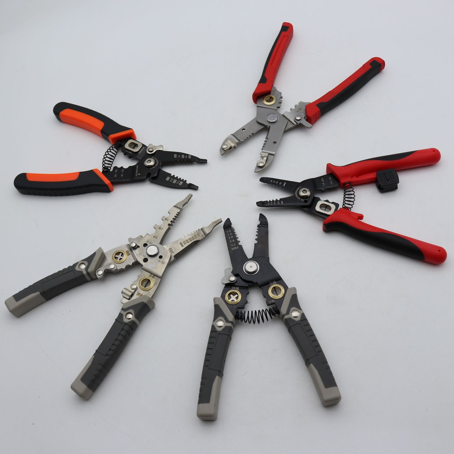 多功能电工钳子电缆断线钳电线剪剥皮钳手动工具剥线钳