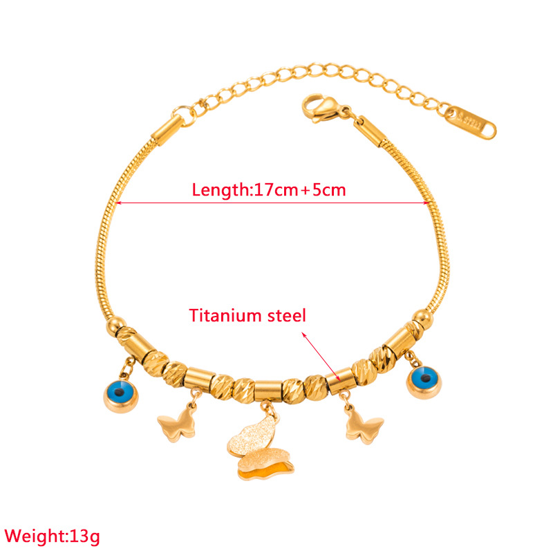 Fashion Flower Titanium Steel Plating Layered Necklaces 1 Piece