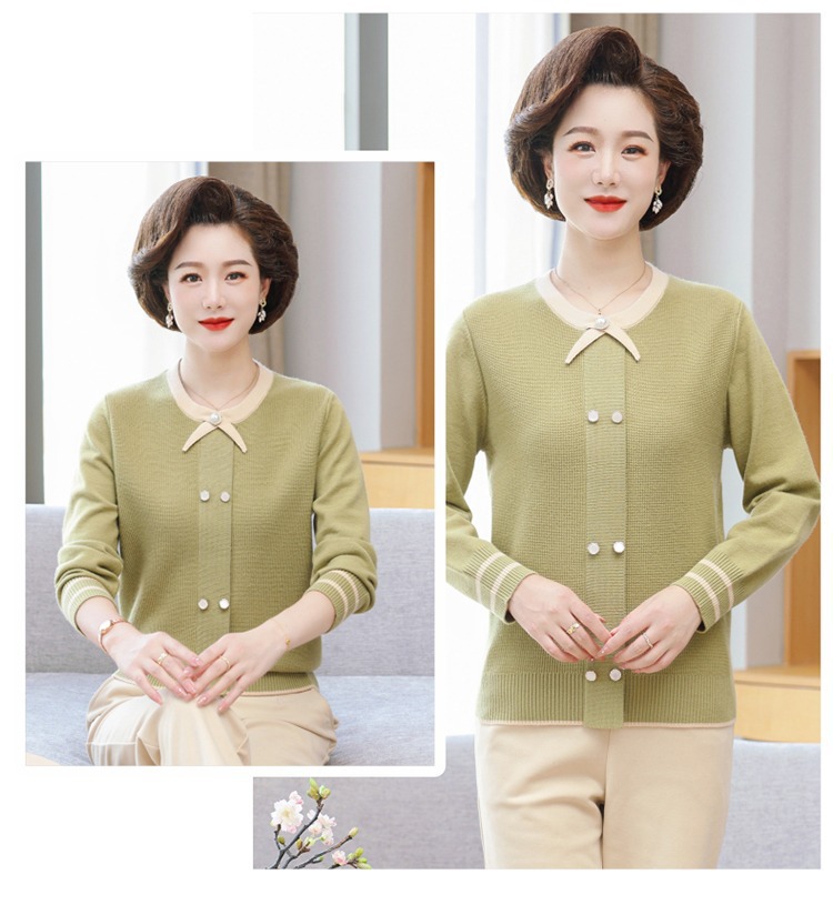 E5963 920K ÁO LEN NỮ TAIRYA ÁO LEN MÙA XUÂN THU ĐÔNG TRUNG NIÊN THỜI TRANG NỮ G03 SẢN PHẨM MỚI