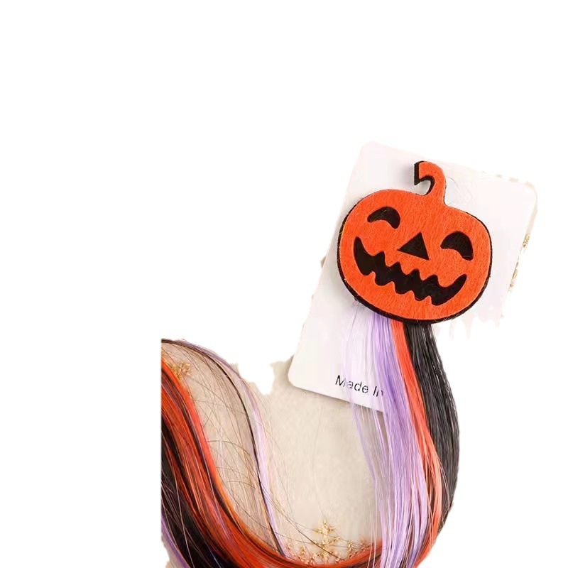 ハロウィーンのリボンのヘアピンのカボチャの幽霊のヘアピンの幽霊の日の装飾の道具の祝日のパーティーの髪飾りのクロスボーダーの熱い販売クリップ|undefined
