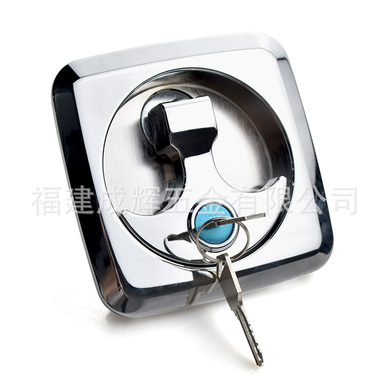 Factory straight hair zinc alloy folding handle panel lock industrial lever panel lock mechanical equipment panel lock