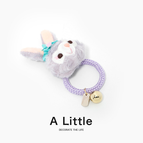 Autumn and winter plush doll Internet celebrity hair band cute girl rabbit headband student hair accessories hair rubber band