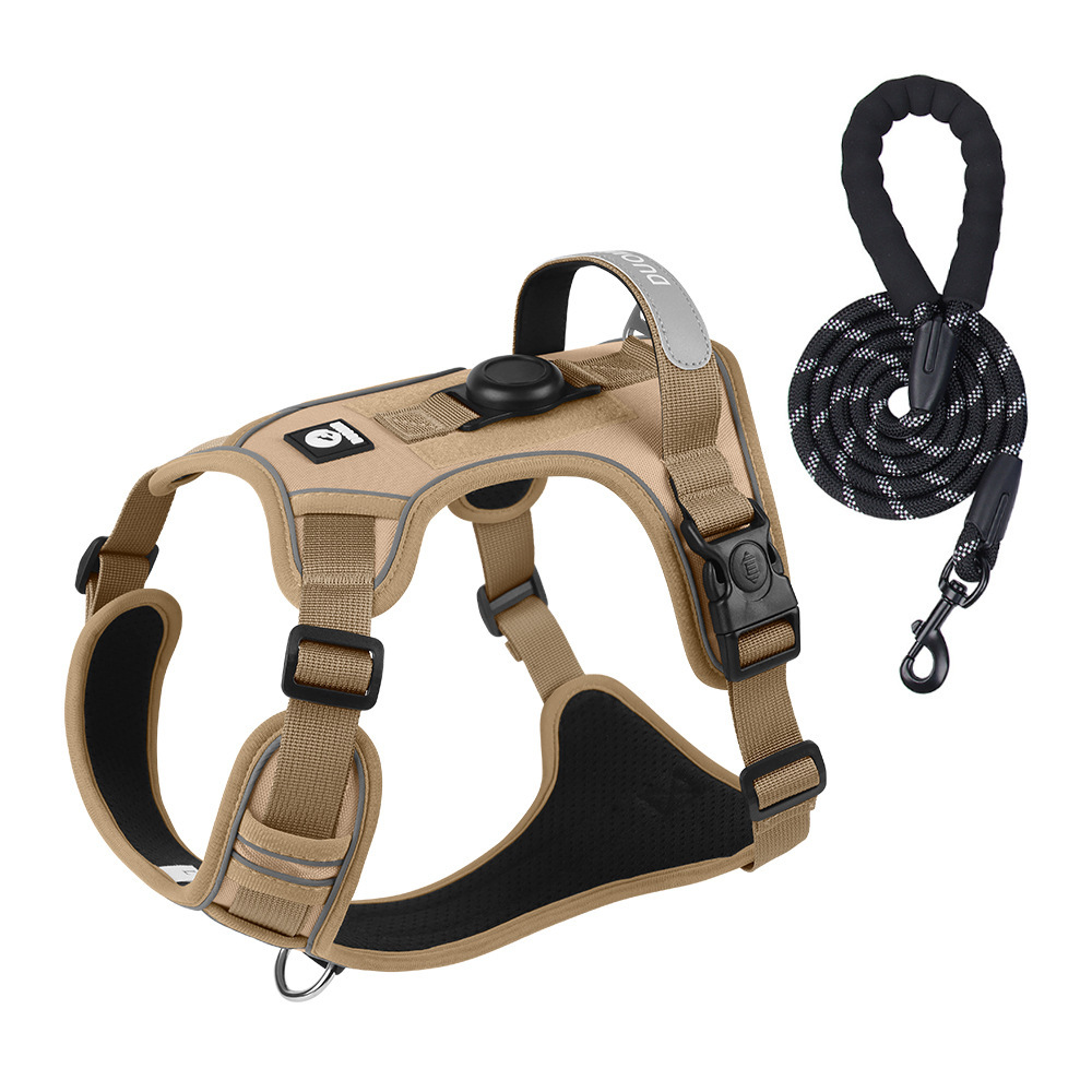 Transfronterizos mayorista correa de pecho para perros adaptar airtag localizador pecho espalda entrenamiento al aire libre anti-perderrida cuerda de tracción para perros