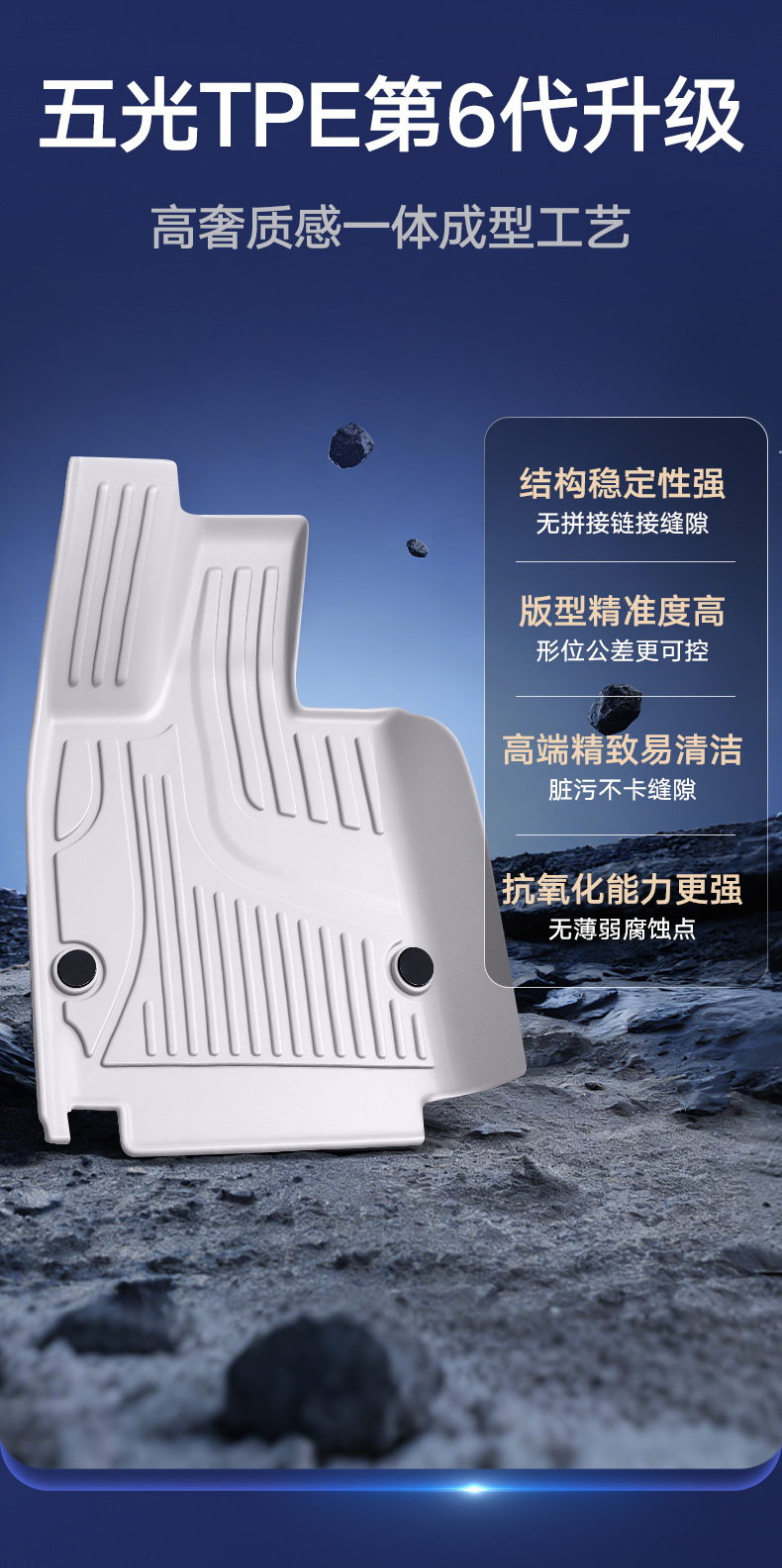 Suitable for Buick E7, Full Surround Floor Mats, Special Decorative Accessories for E7, Carpet Tpe Car Floor Mats