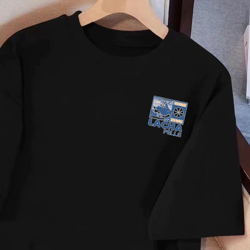 산봉오리 국화 작은 라벨 [블랙]