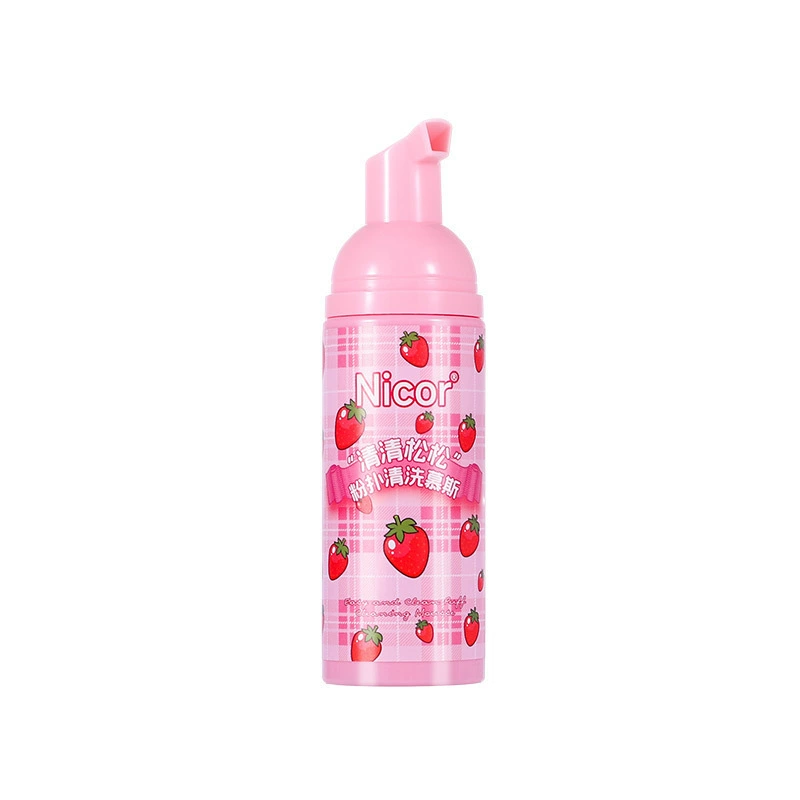 Nicor Qingqing Songpine Puff Cleaning Mousse нажатием выходит пена хлопок для чистки макияжа