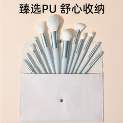12支化妆刷套装二色高颜值正品刷子点彩刷散粉刷眼影刷眼线刷软毛