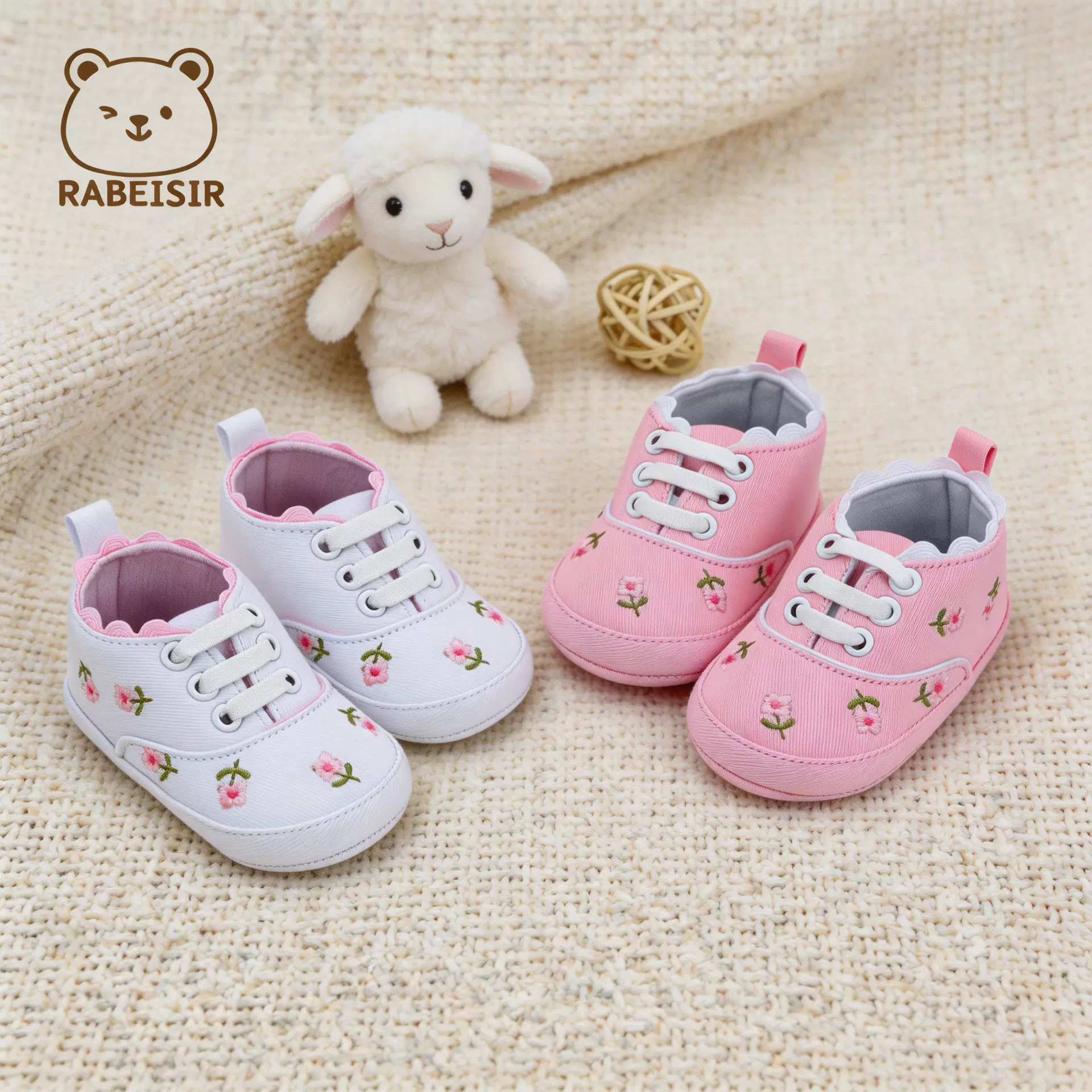 跨境爆款春秋季婴儿学步鞋可爱女宝宝步前鞋婴幼儿防滑透气软底鞋