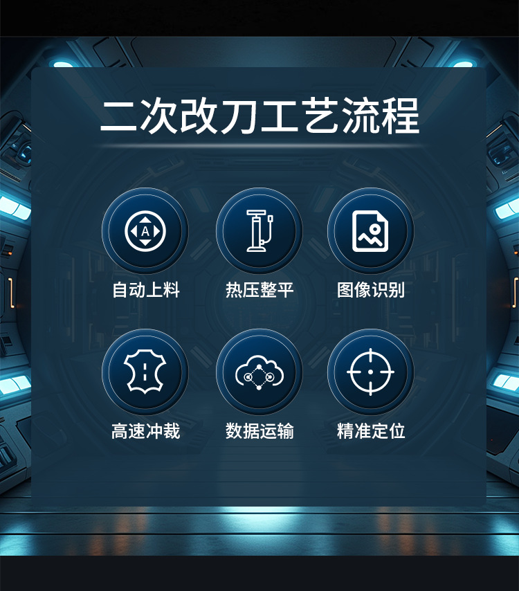 台威精机视觉智能高速冲裁，二次改刀首选