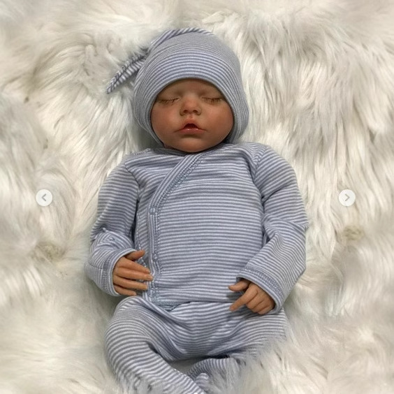 Muñecas Bebé Reborn Realistas NPK de 18 Pulgadas, Gemelos A y B, Dropshipping
