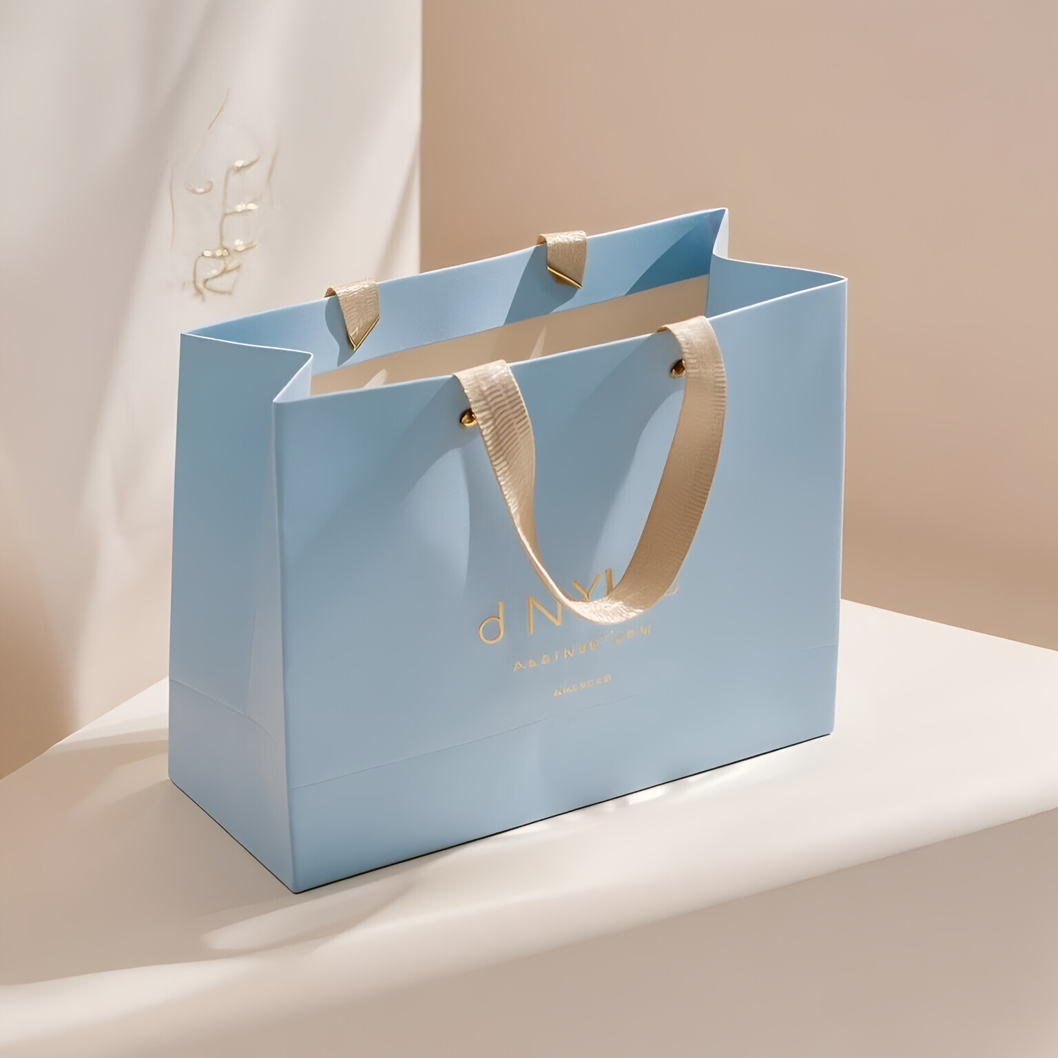 纸袋啶制手提袋礼品袋服装店礼品袋子轻奢高档食品袋礼物炒栗子