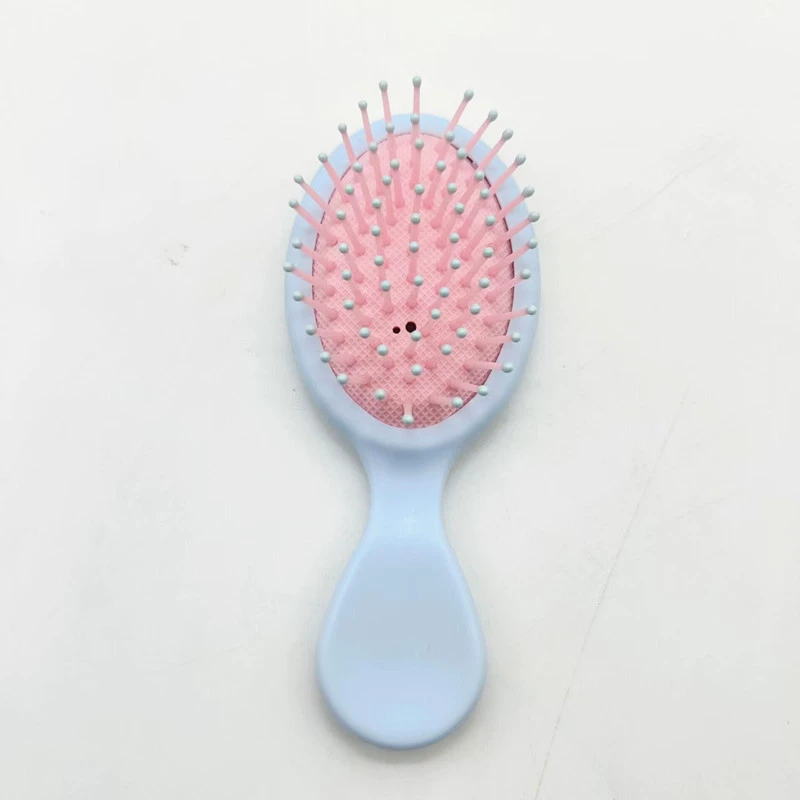 Handheld Scalp Massager Brush, Matte Finish, Soft Cushion, 14 cm Compact