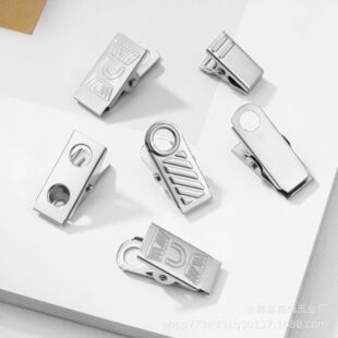 Certificate Holder thickened badge holder square hole factory license holder factory certificate buckle work permit holder certificate buckle iron wallet