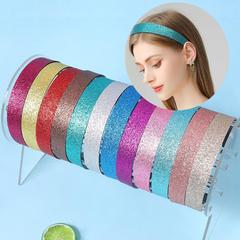 廠家直銷歐美新款蔥粉發箍 亞馬遜熱賣飾品 兒童公主流行髮飾頭飾