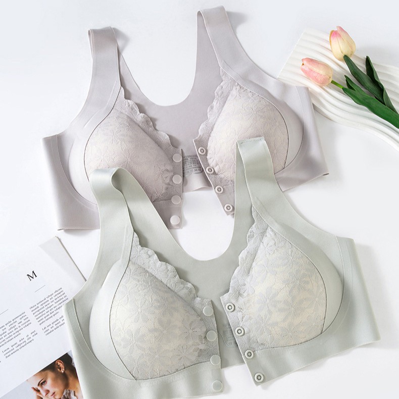 Venta directa de fábrica comercio electrónico transfronterizo Sudeste de Asia Vietnam Tailandia damas sin costuras sujetador de recogida lateral cómodo