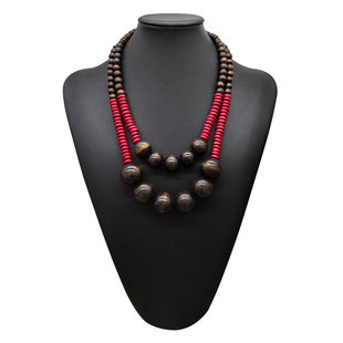 �����ׁ������Lľ�^�A����ӻ�ɫɳ���L��Ů necklace women