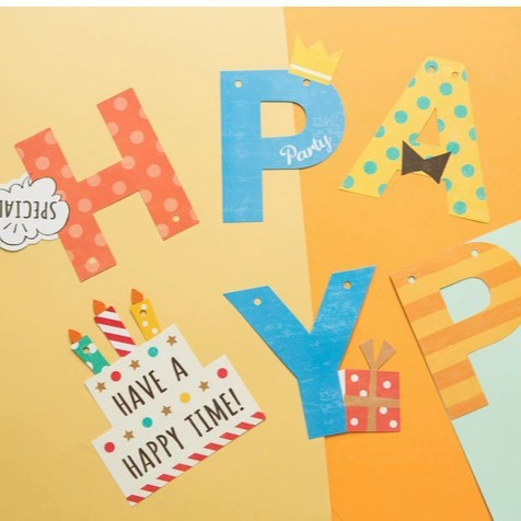 韩版 Decorations with letters for party