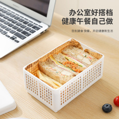 中空折りたたみピクニック収納バスケット食品グレードのプラスチック収納ボックスキッチン冷蔵庫果物と野菜のバスケット