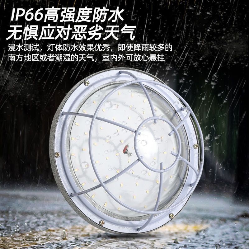led防爆工矿灯防尘防水防腐三防厂房车间仓库吊灯油站户外防爆灯