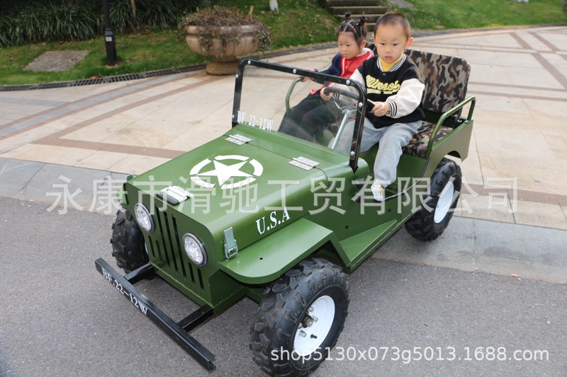 Off-Road Electric Go-Kart Four-Wheel Adult Entertainment Competitive Drift Off-Road Motorcycle Beach Car Venue