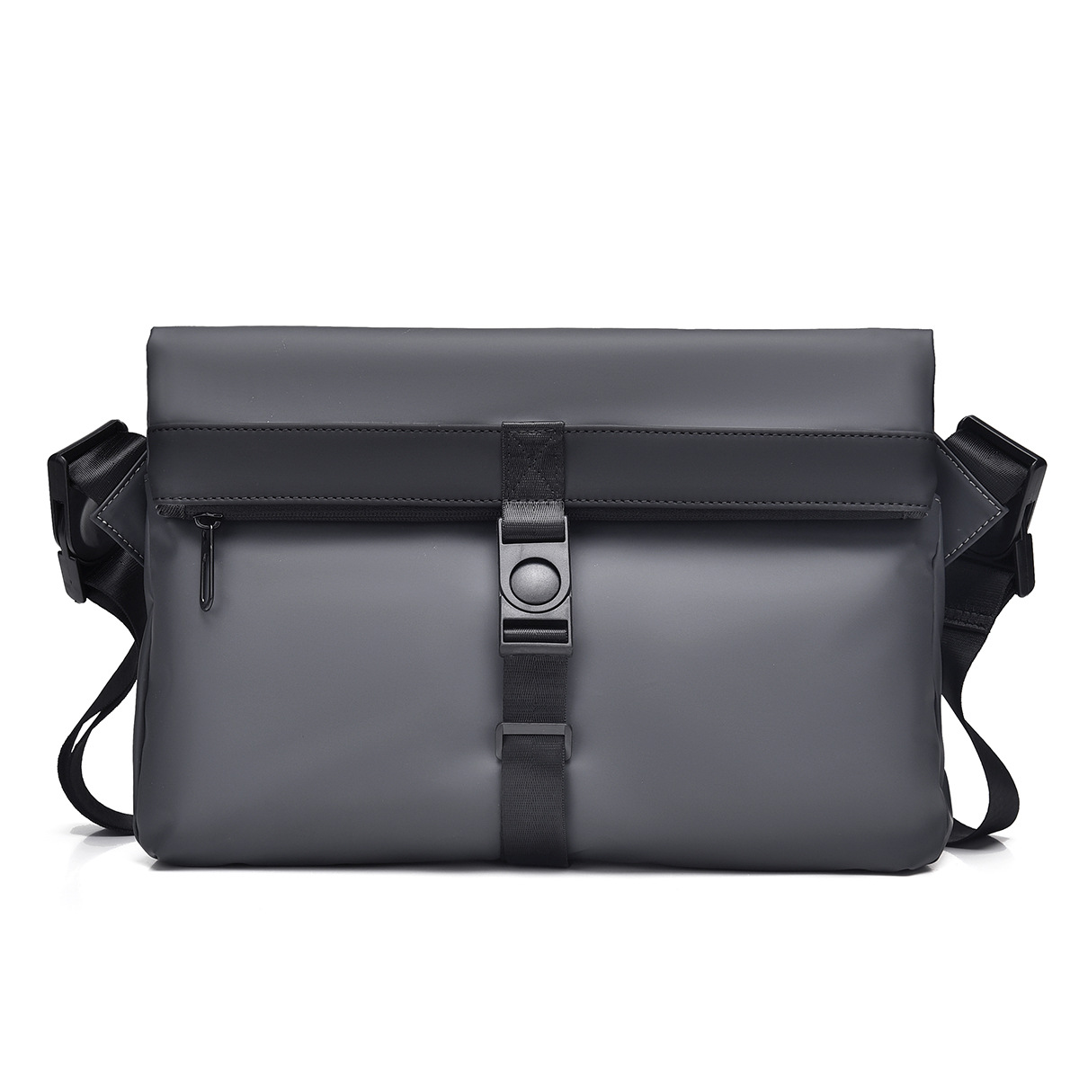 Bolso bandolera ligero para hombre nuevo transfronterizo, bolso de hombro de viaje al aire libre de ciclismo de moda, riñonera de gran capacidad a prueba de salpicaduras de agua