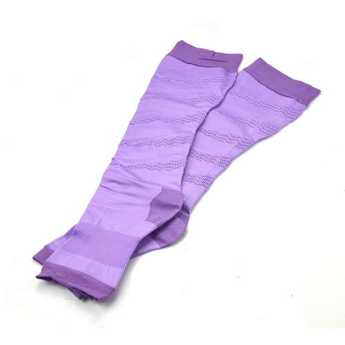 FEELING TOUCH mid-calf open toe leg shaping socks, five-section compression socks, leg socks, sleep socks - w070