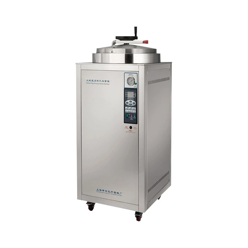 Шанхайский вертикальный паровой стерилизатор серии Shen'an LDZH, лабораторный дезинфекционный и стерилизационный горшок