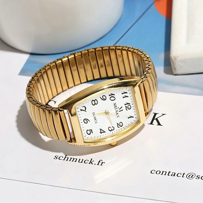 Esfera blanca en tono dorado (para hombre)