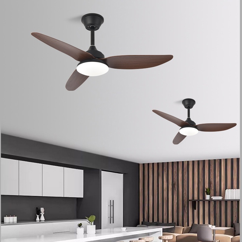 Luz de Ventilador de Techo de 40 Pulgadas de ABS con Control Remoto y App para Dormitorio y Comedor